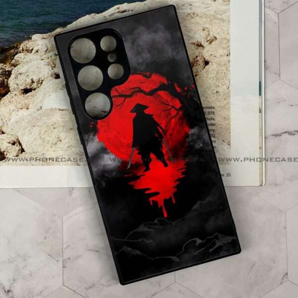 Samsung Galaxy S24 Ultra - Ninja Series - Premium Printed Glass soft Bumper shock Proof Case